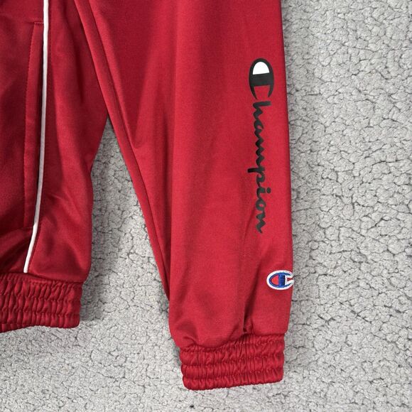 Champion Track Jacket Big & Tall Athletic Red Mens L Tall Athletic NWT Retro Y2K - Picture 3 of 14